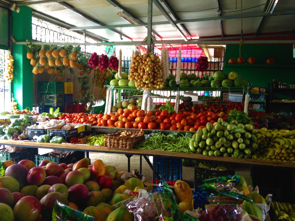 market in Costa Rica