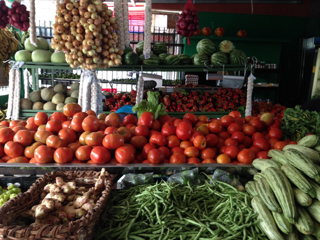 market in Costa Rica