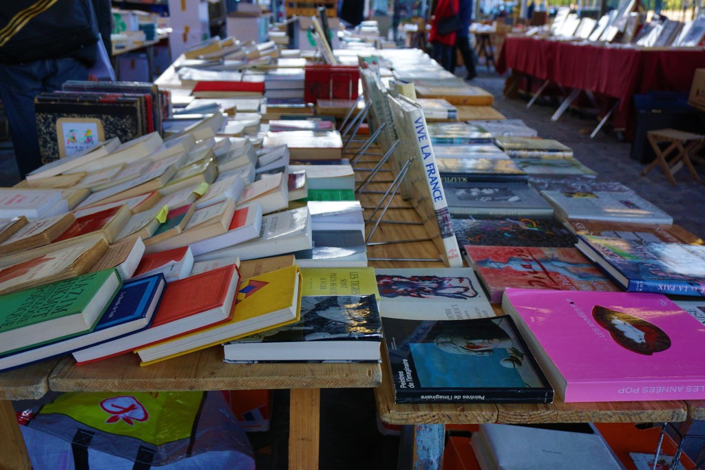 Paris book market