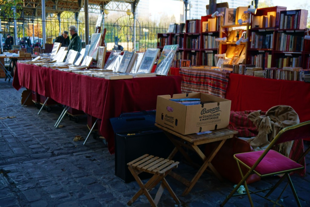 Paris book market