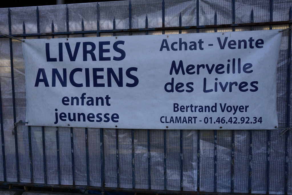 Book market in Paris