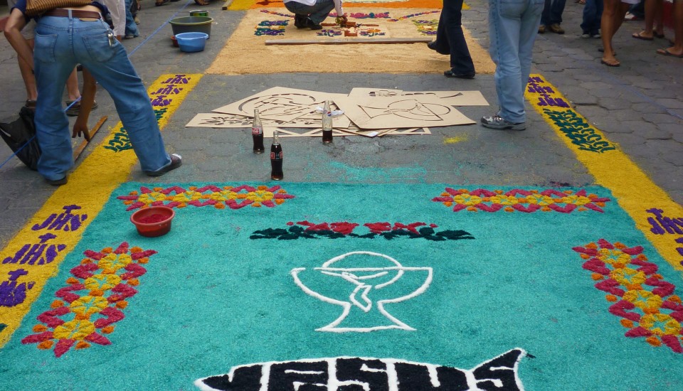 Semana Santa carpet pret